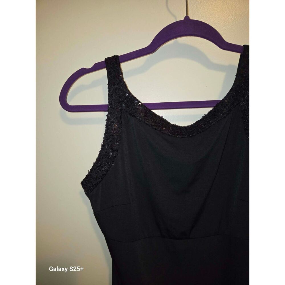 Mario Serrani Italy Black Dress – Size 6 - Picture 4 of 6